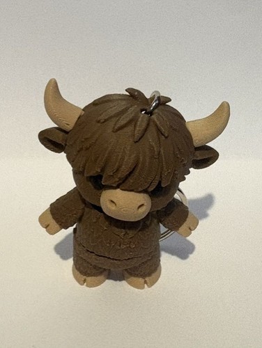 Highland cow printed flexi - printed,