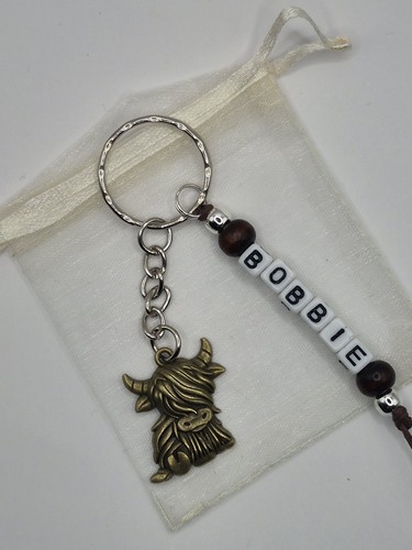 Personalised bronze highland - personalised,