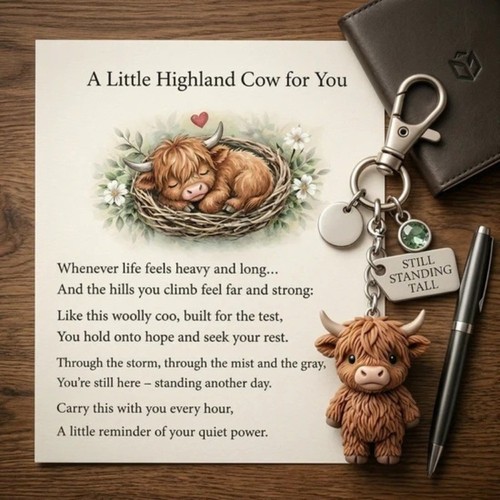 Little highland cow - little,