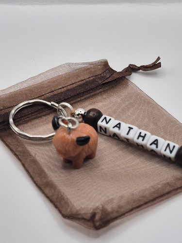 Personalised highland cute cow - highland,