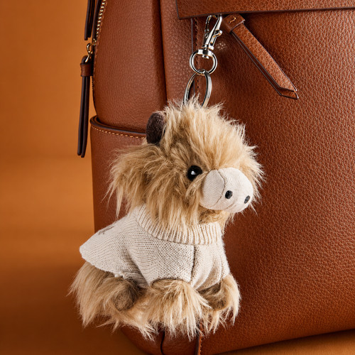 Brown highland cow plush - highland,