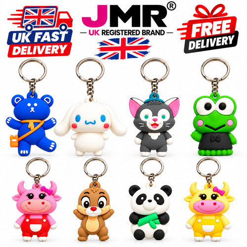 Cute cartoon animal - 3d, keyring