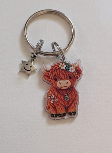 Adorable star highland cow - adorable,