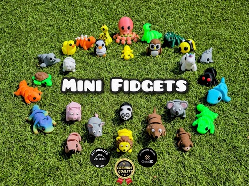 Mini fidget animals - mini,