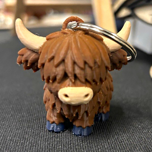 Highland cow brown - highland,