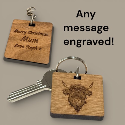 Personalised highland cow - personalised,