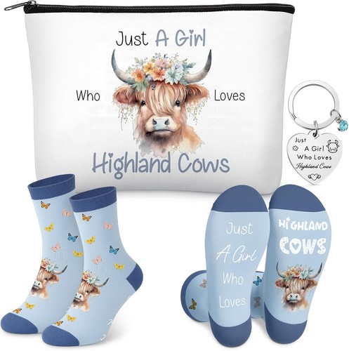Piece highland cow gift - 3‑piece,